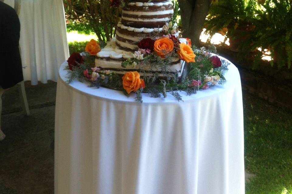 Wedding Naked Cake
