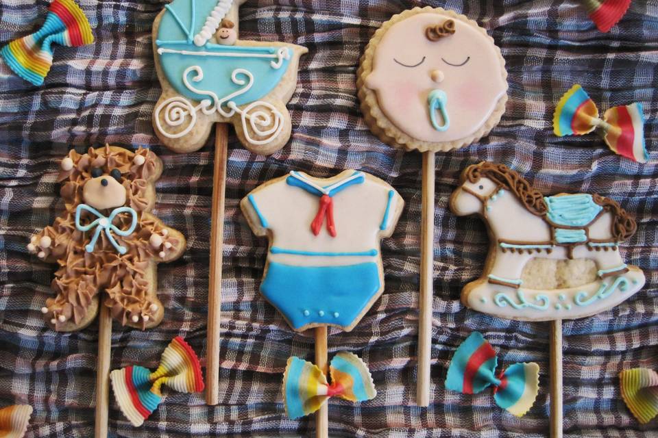 Galletas baby shower