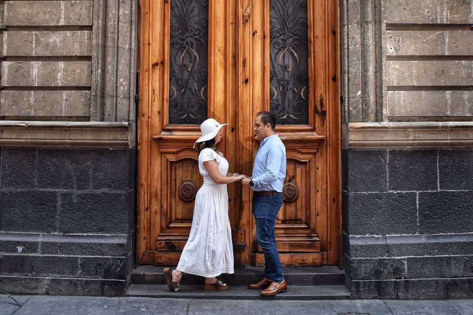 Sesión fotográfica de matrimonio