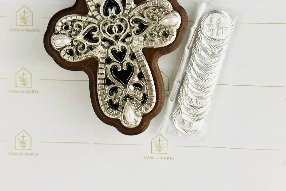 Estuche de madera para arras