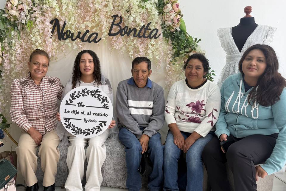 Le dije si al vestido