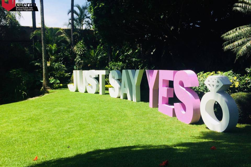 Letras gigantes cuernavaca