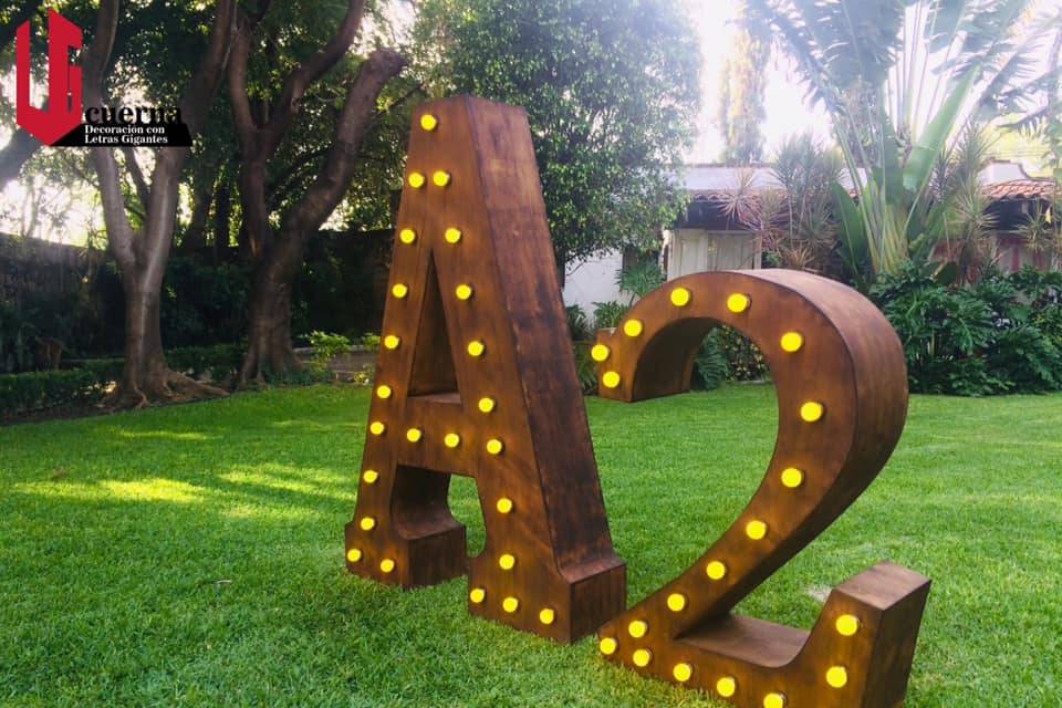 Letras gigantes cuernavaca