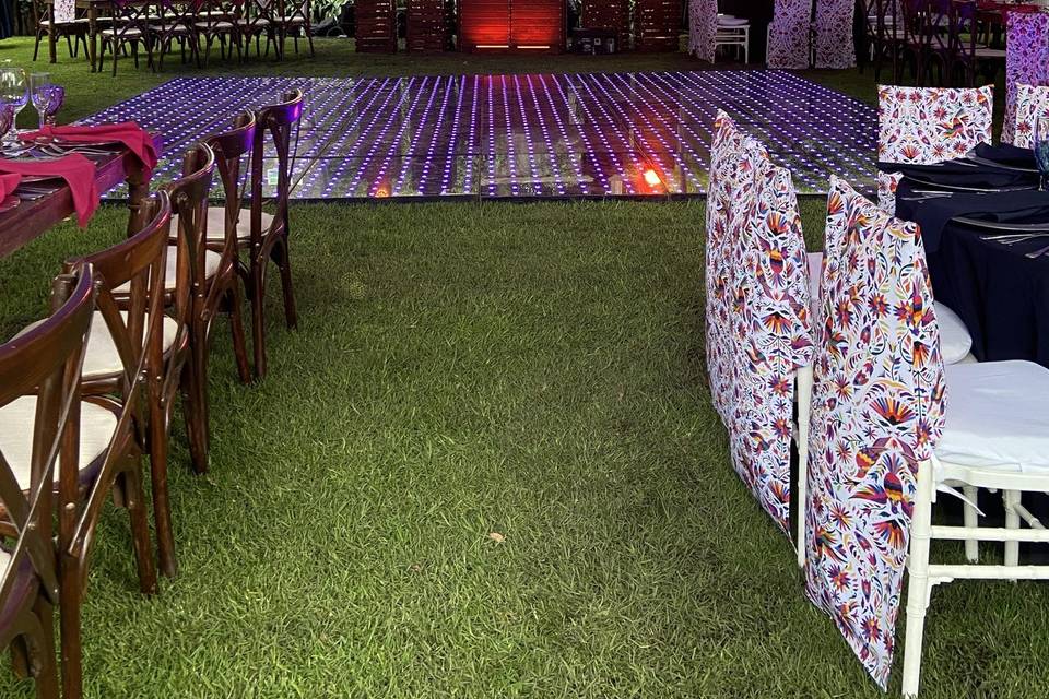 Montaje en jardín