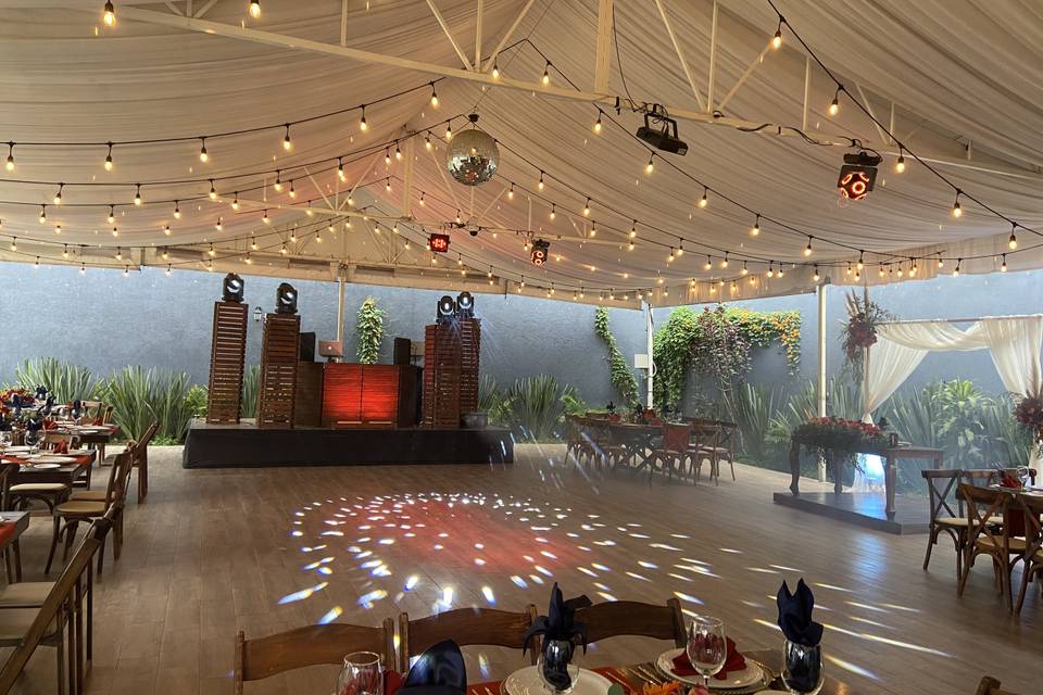 Mintaje sobre escenario