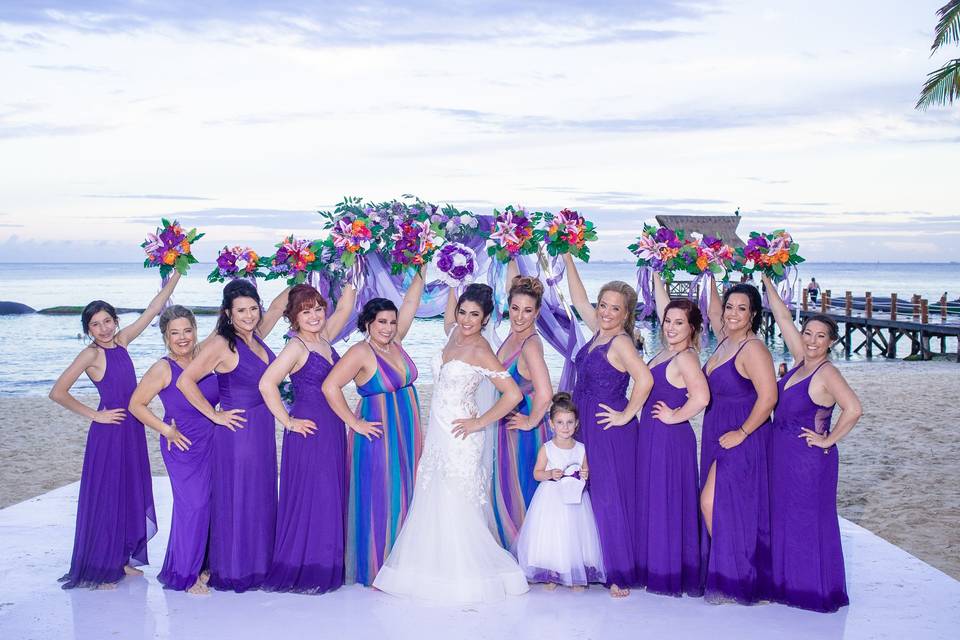 Boda en Playa del Carmen