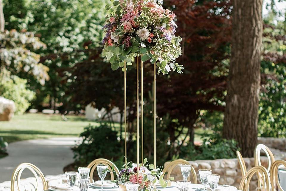 Boda jardin elegante