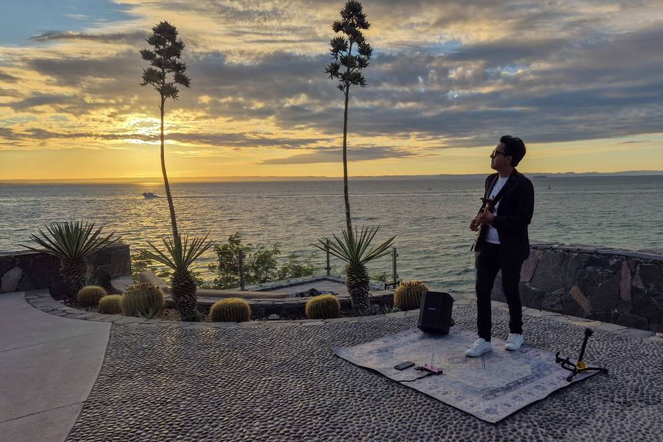 Sunset Guitar