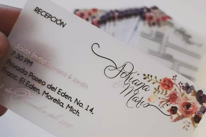 Invitaciones Azute