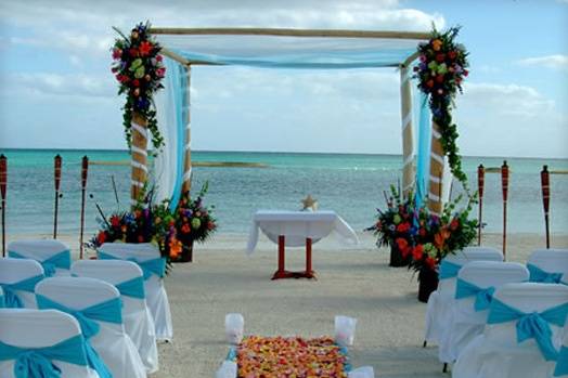 Boda en la playa