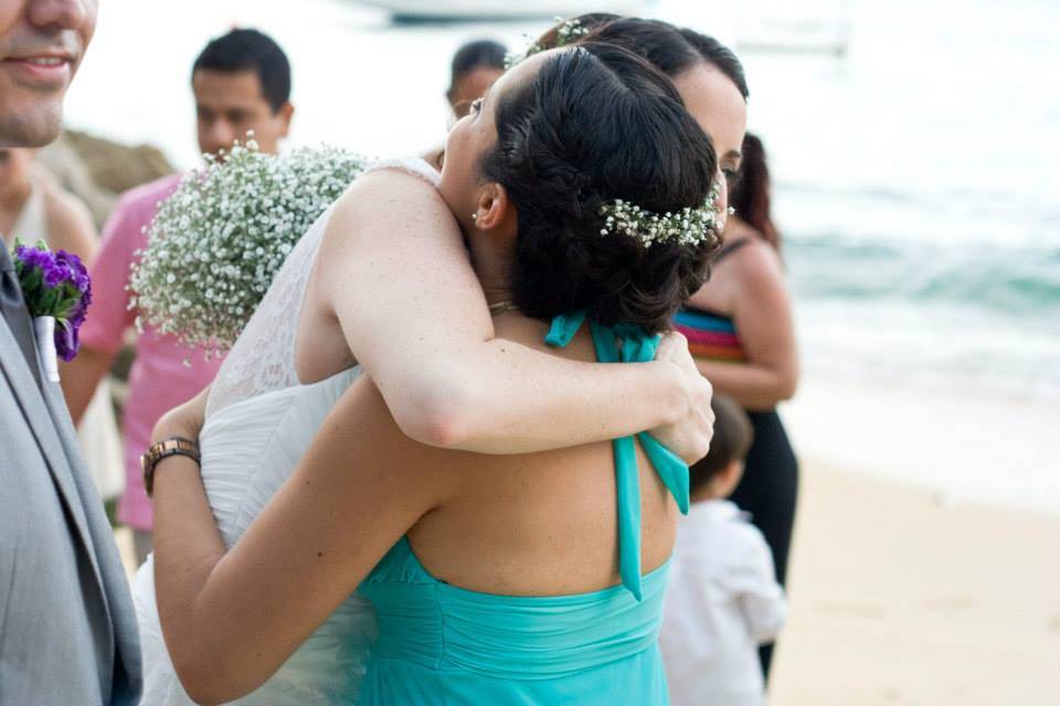 Detalle floral para novia