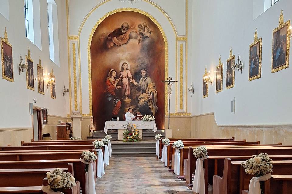 Iglesia en blanco