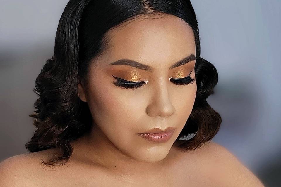 Maquillaje soft glam