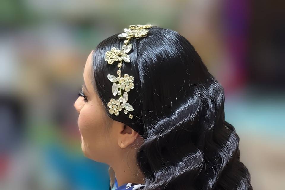 Ondas hollywod wife marcadas