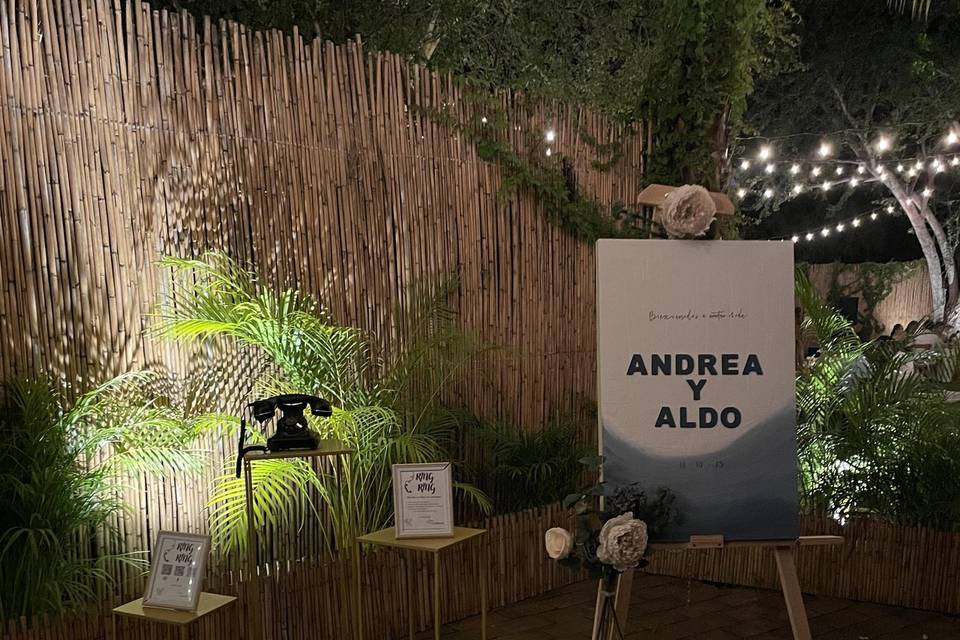 Montaje Audio GuestBook