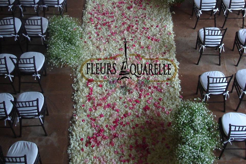 Alfombras de petalos