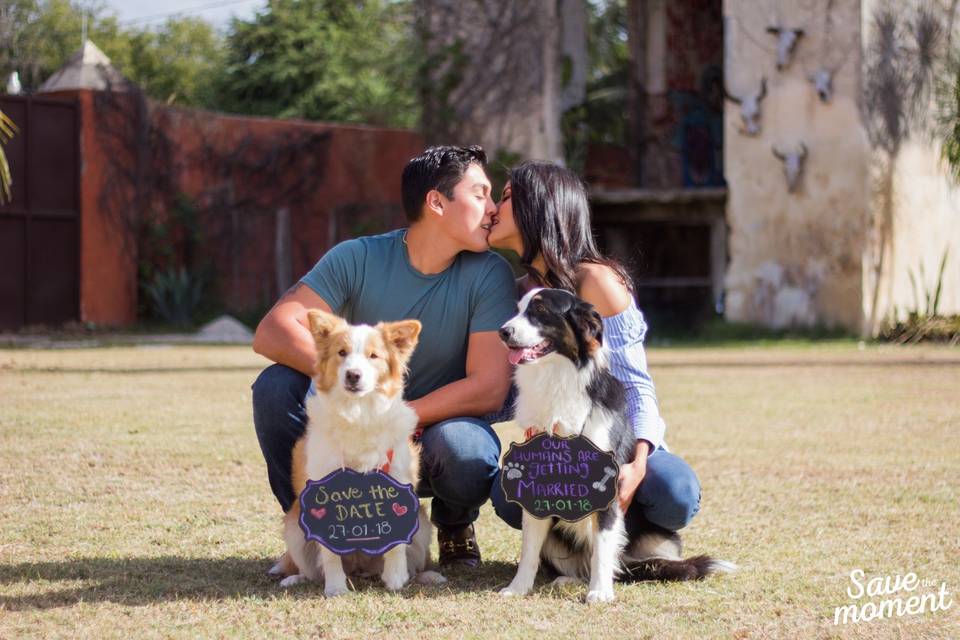 Sandra y Rodrigo save the date