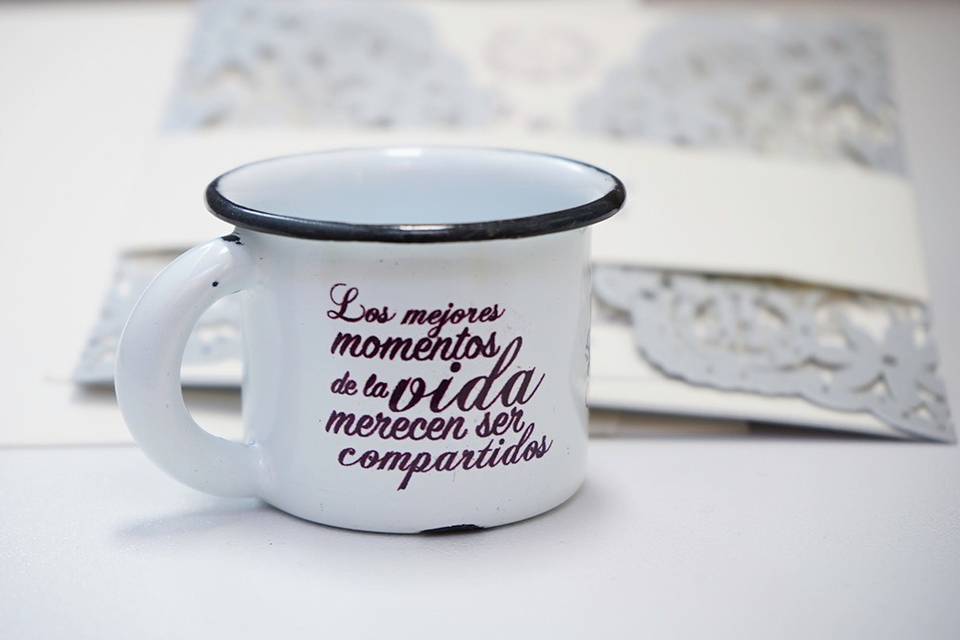 Pocillos personalizados