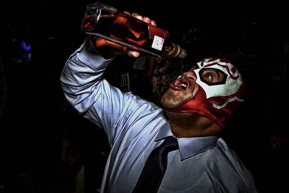 Luchador whiskylero