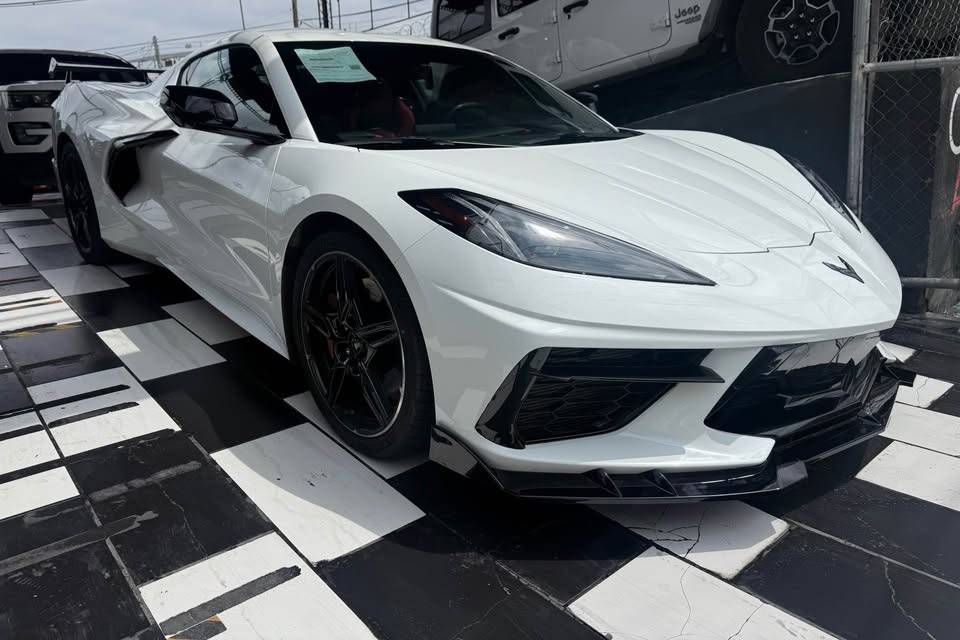 Corvette blanco