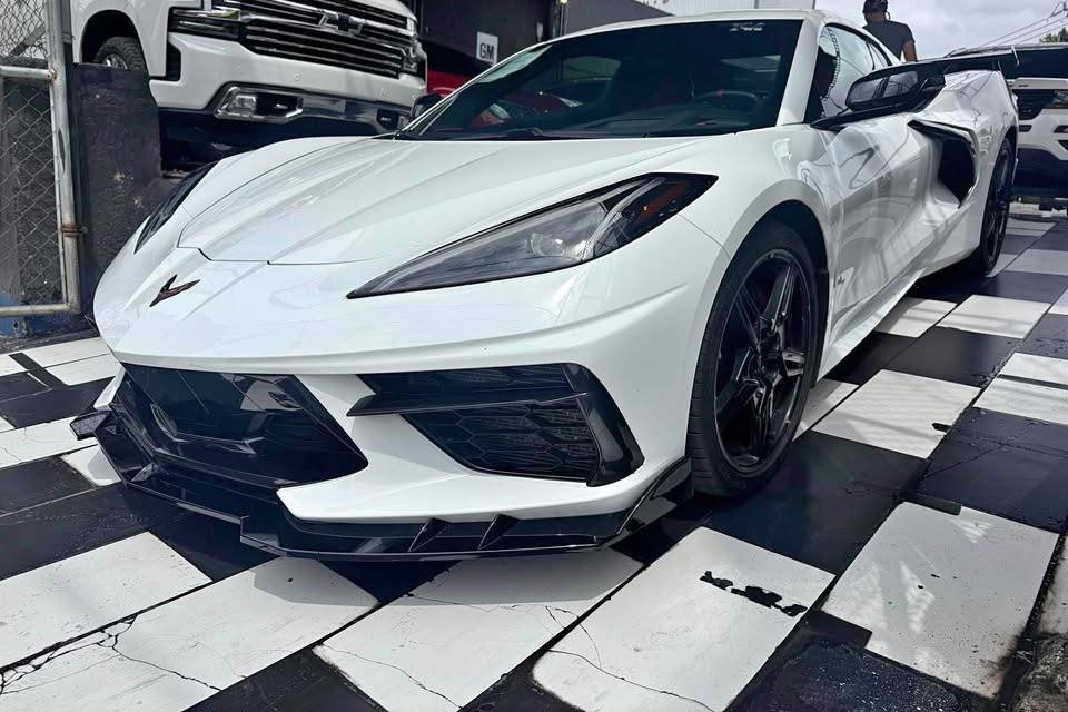 Corvette blanco