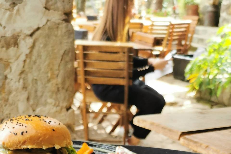 Hamburguesa artesanal
