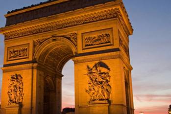 Arco del Triunfo en tu luna de miel