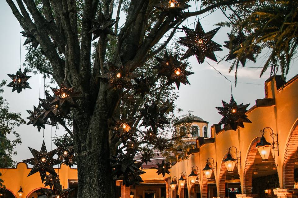 Terraza y cupula