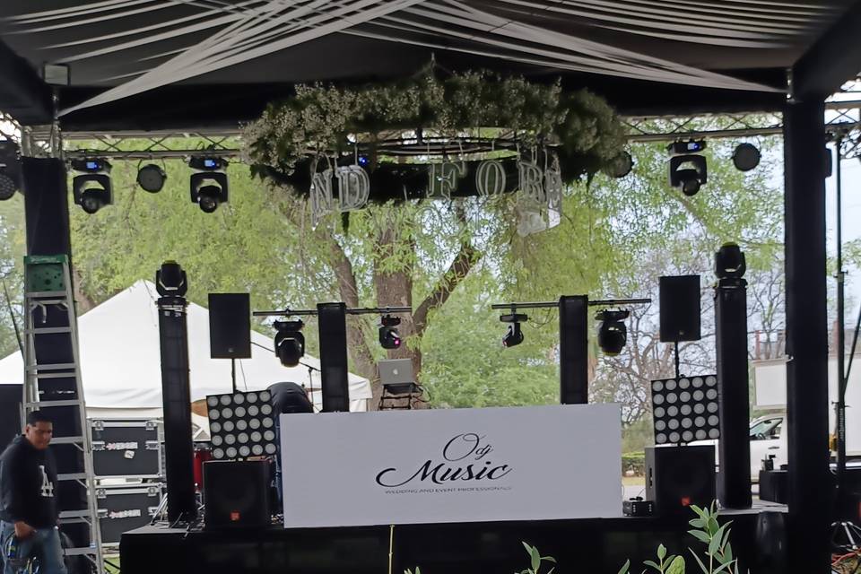 Booth DJ LED