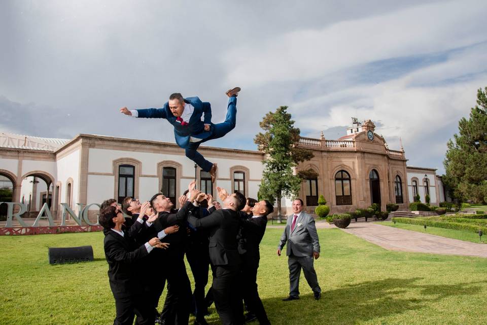 Sesión de fotos para boda