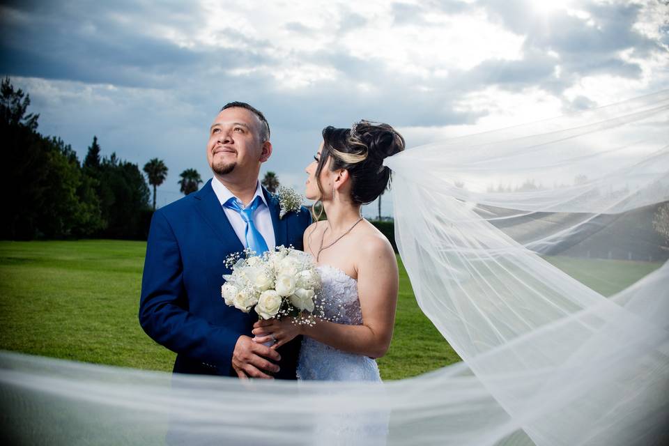 Sesión de fotos para boda