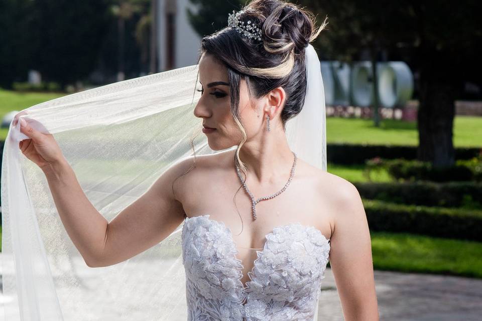 Sesión de fotos para boda