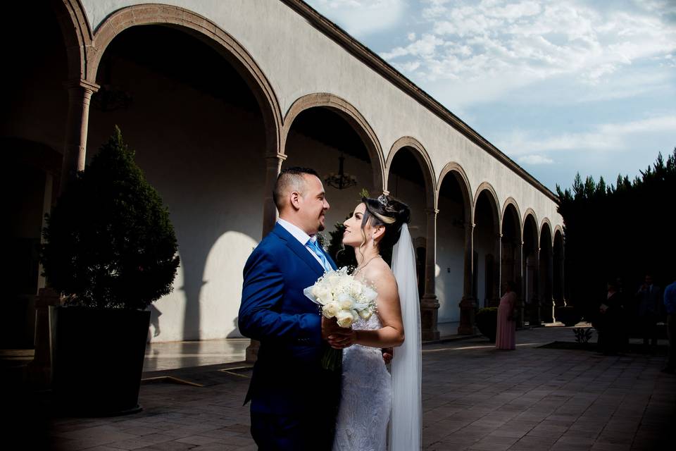 Sesión de fotos para boda