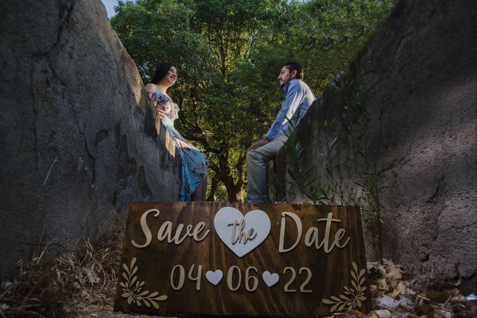 Save the date casual