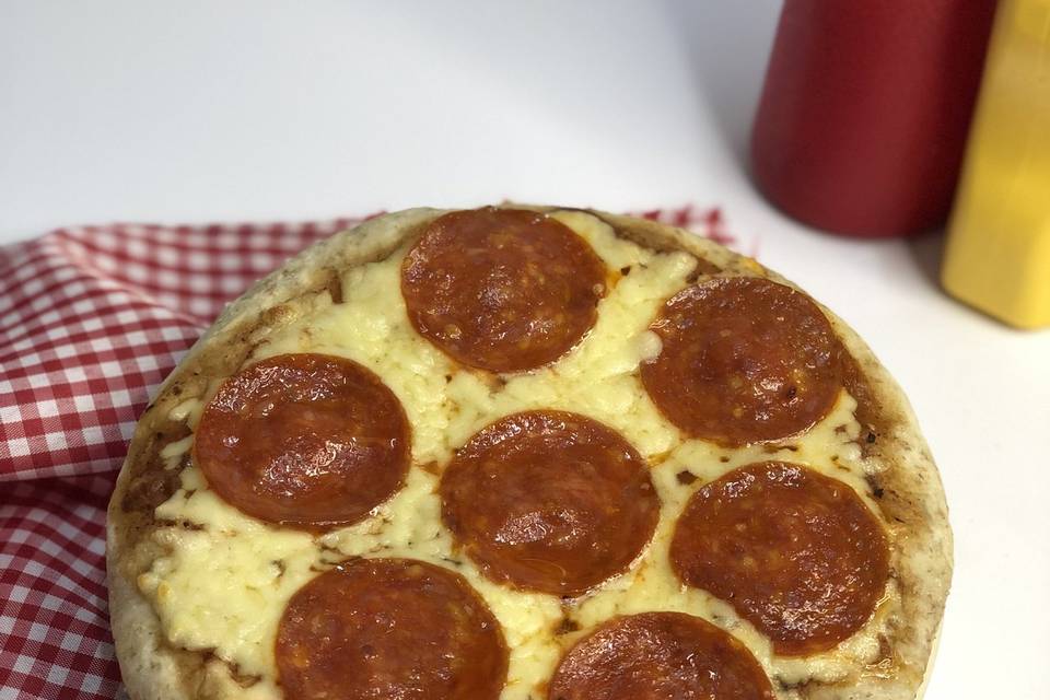 Pizza individual de 18 cm