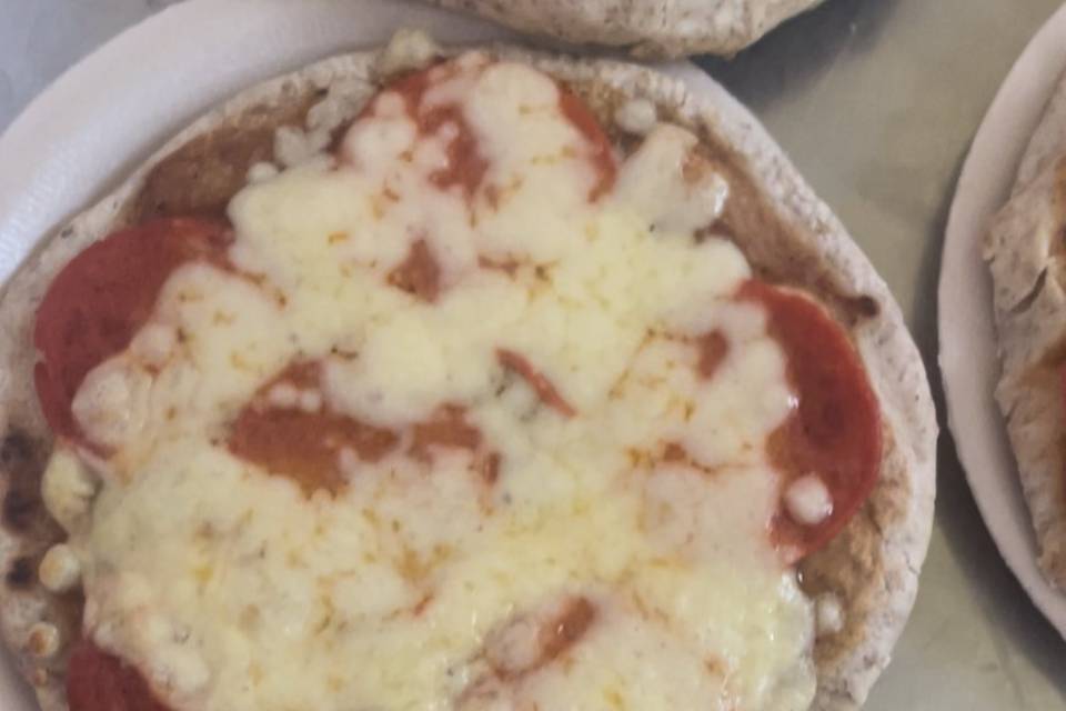 Pizzas con masa integral