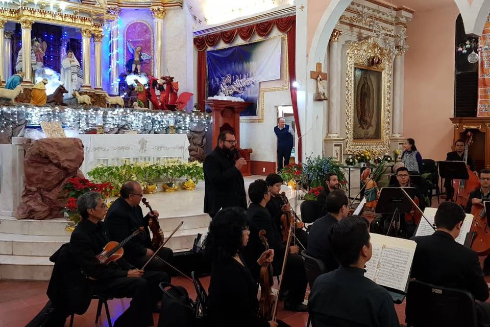 Concierto con orquesta