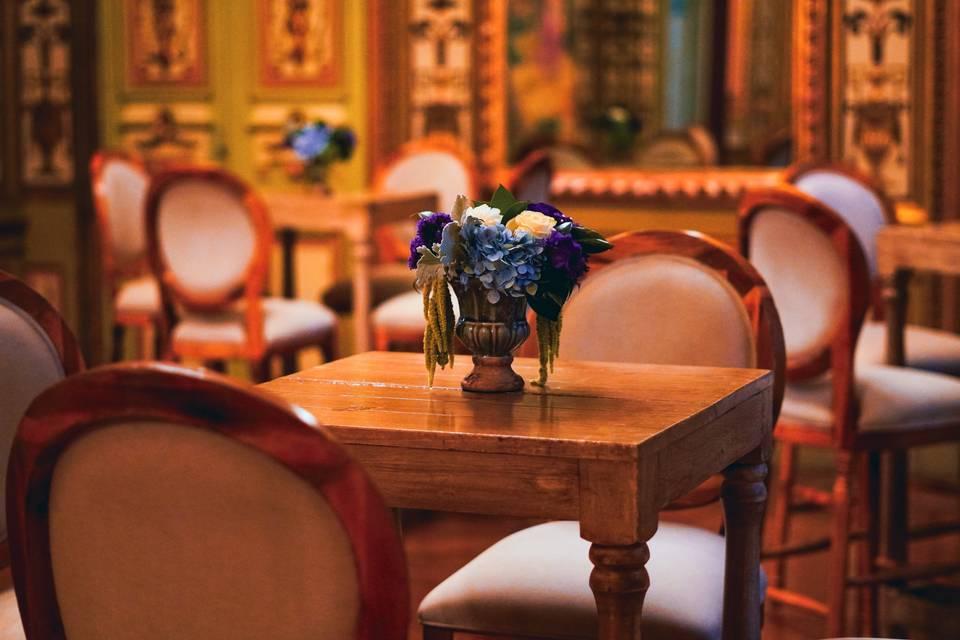 Decoración coctel bienvenida