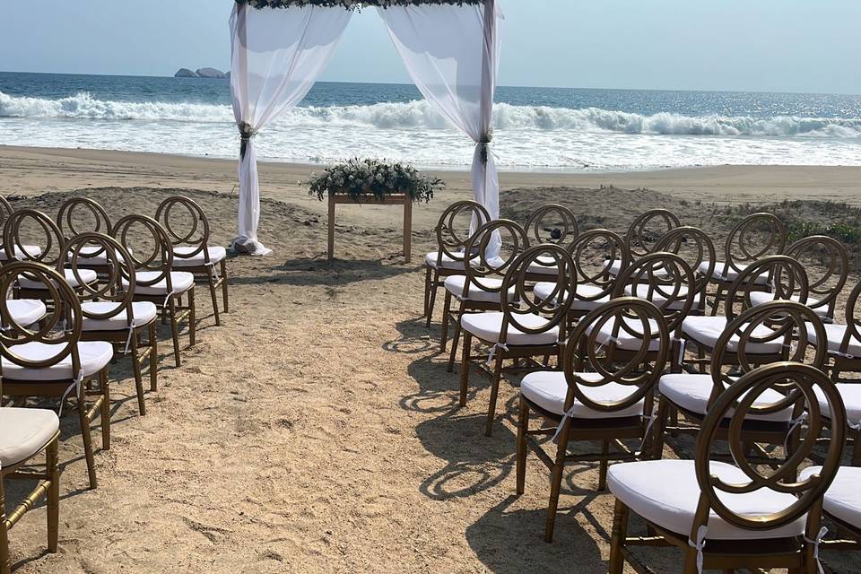 Ceremonias en playa