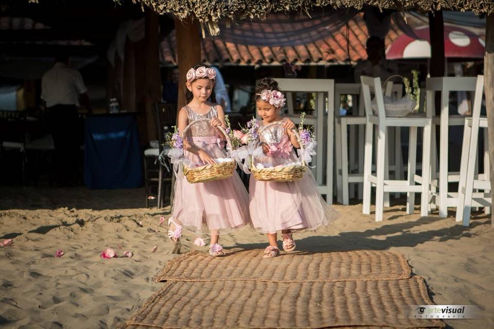 Ceremonia en la playa