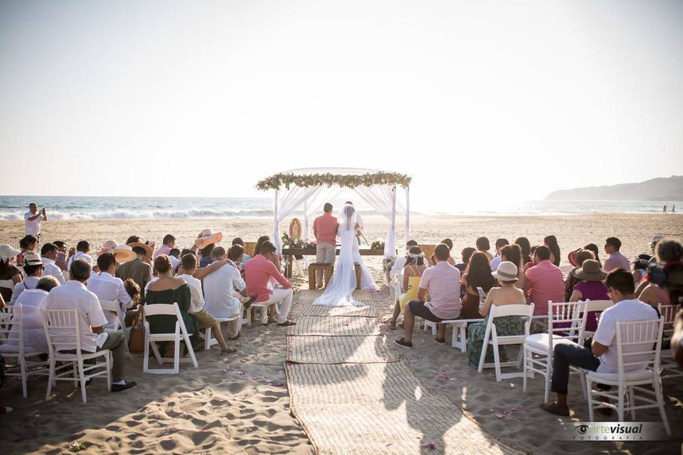 Ceremonia de playa