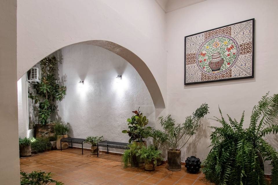 Patio principal