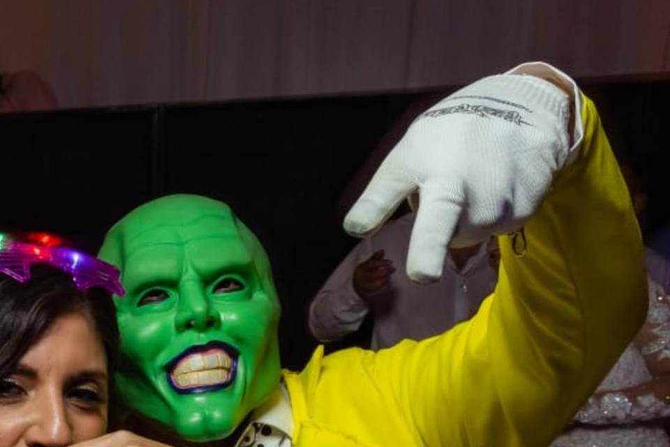 Selfie!! con la mascara!!!
