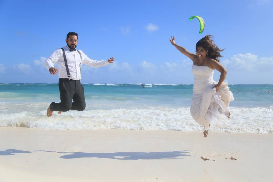 Trash the dress