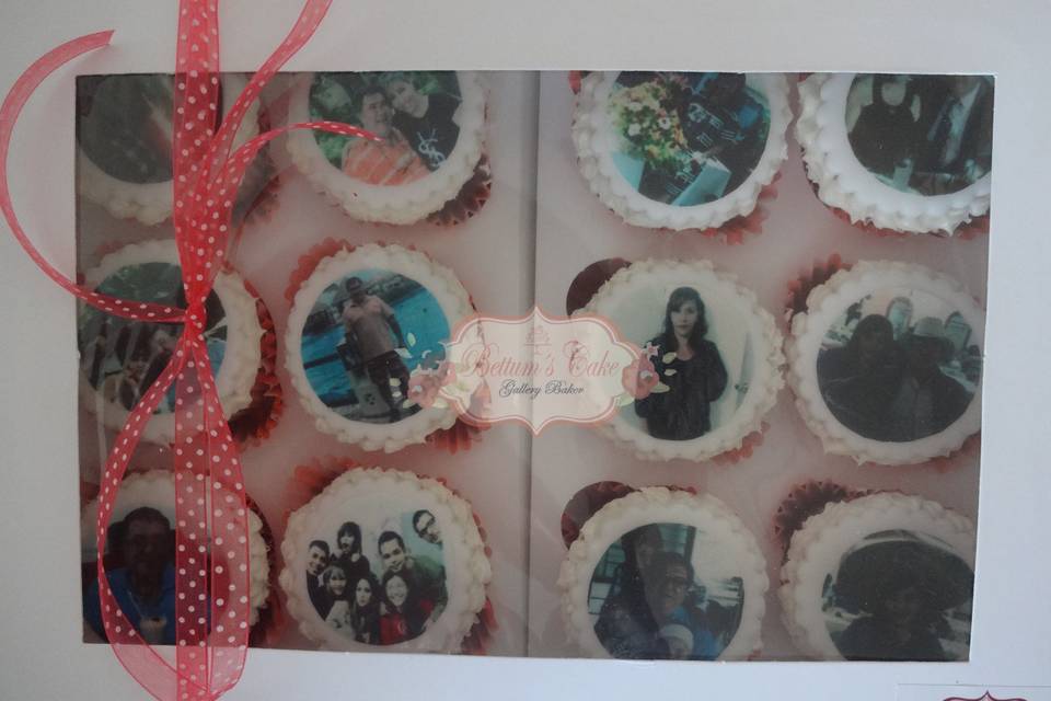 Cupcakes con foto