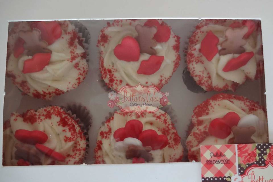 Cupcakes 14 de Febrero