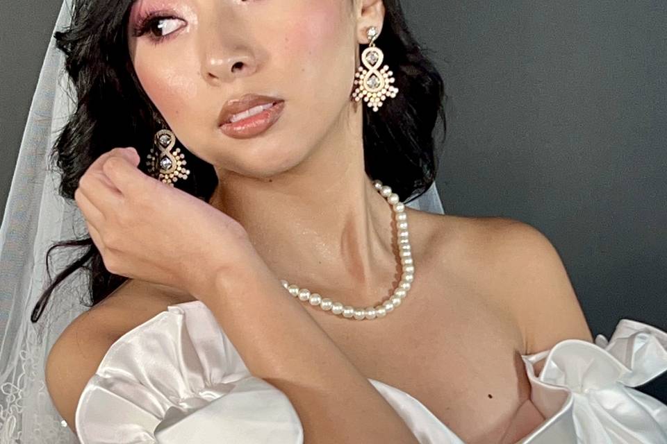 Maquillaje natural para novia