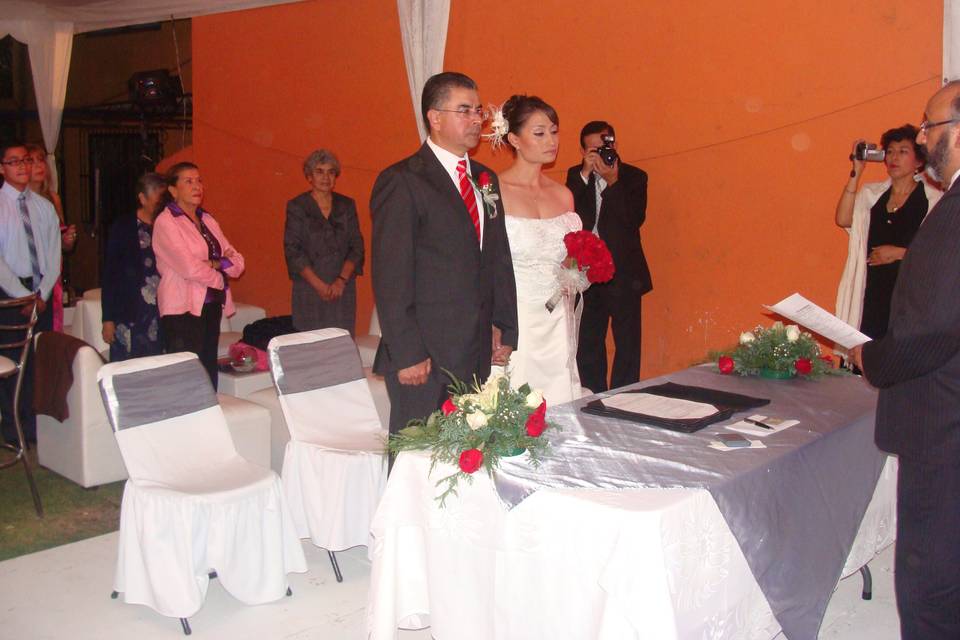 Bodas con equipo lounge