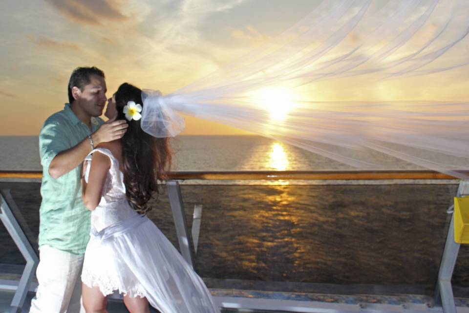 Just married