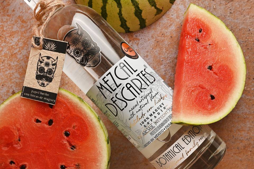 Mezcal botánico herbal
